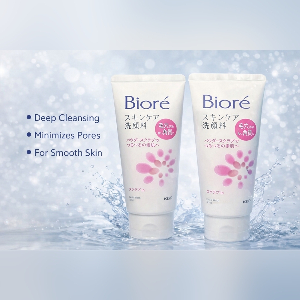 Deep Cleansing Facial Wash - White